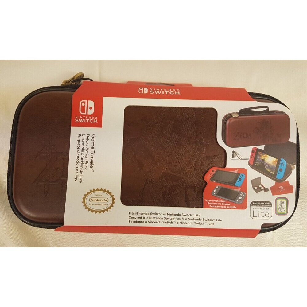 Nintendo Switch Lite Zelda Game Traveler Deluxe Travel Case NEW